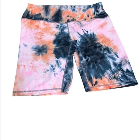 Unbranded Woman’s Hot Pink Black Biker Shorts Sz XXL - Picture 5 of 5